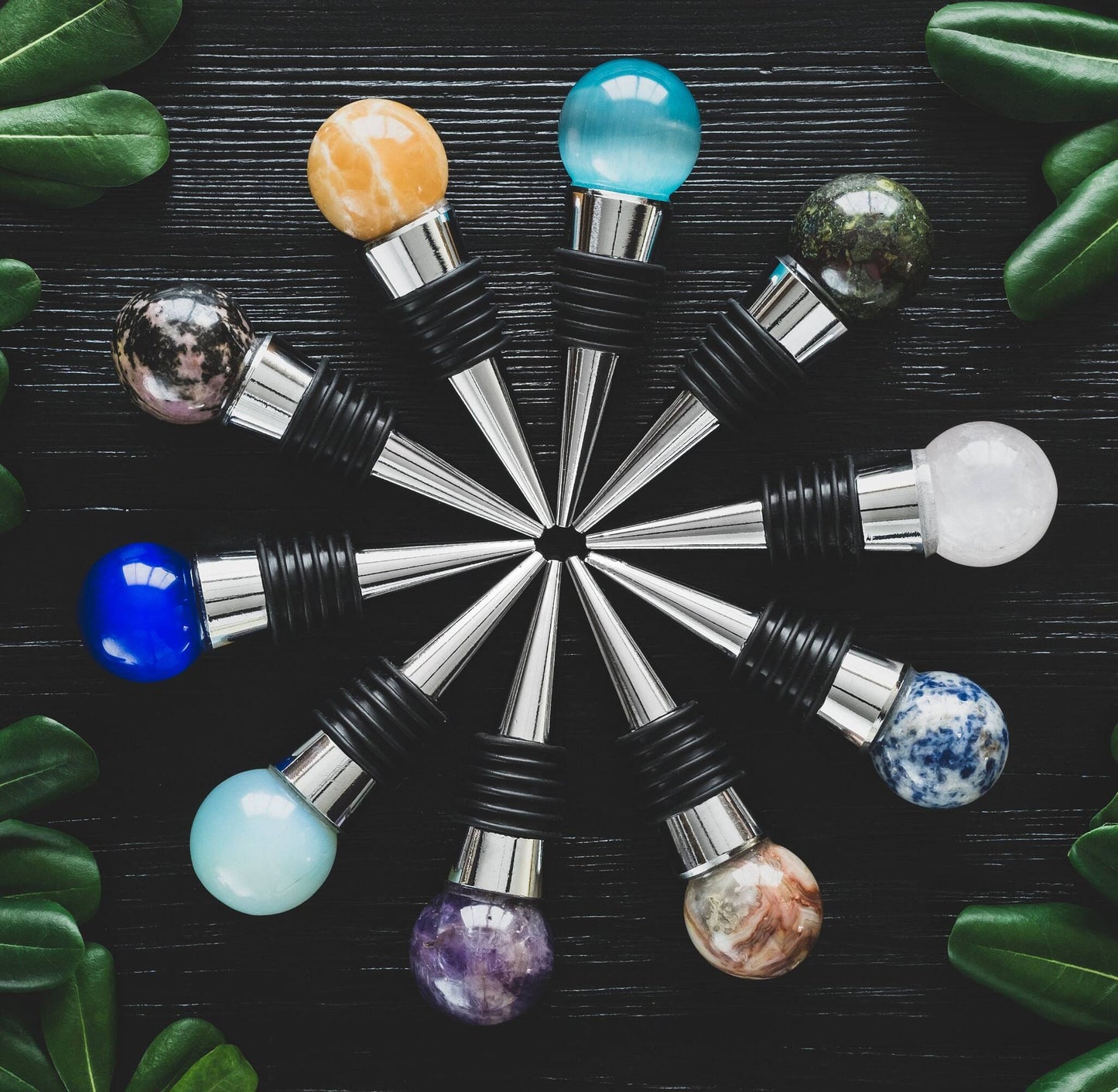 Crystal Wine Bottle Stoppers