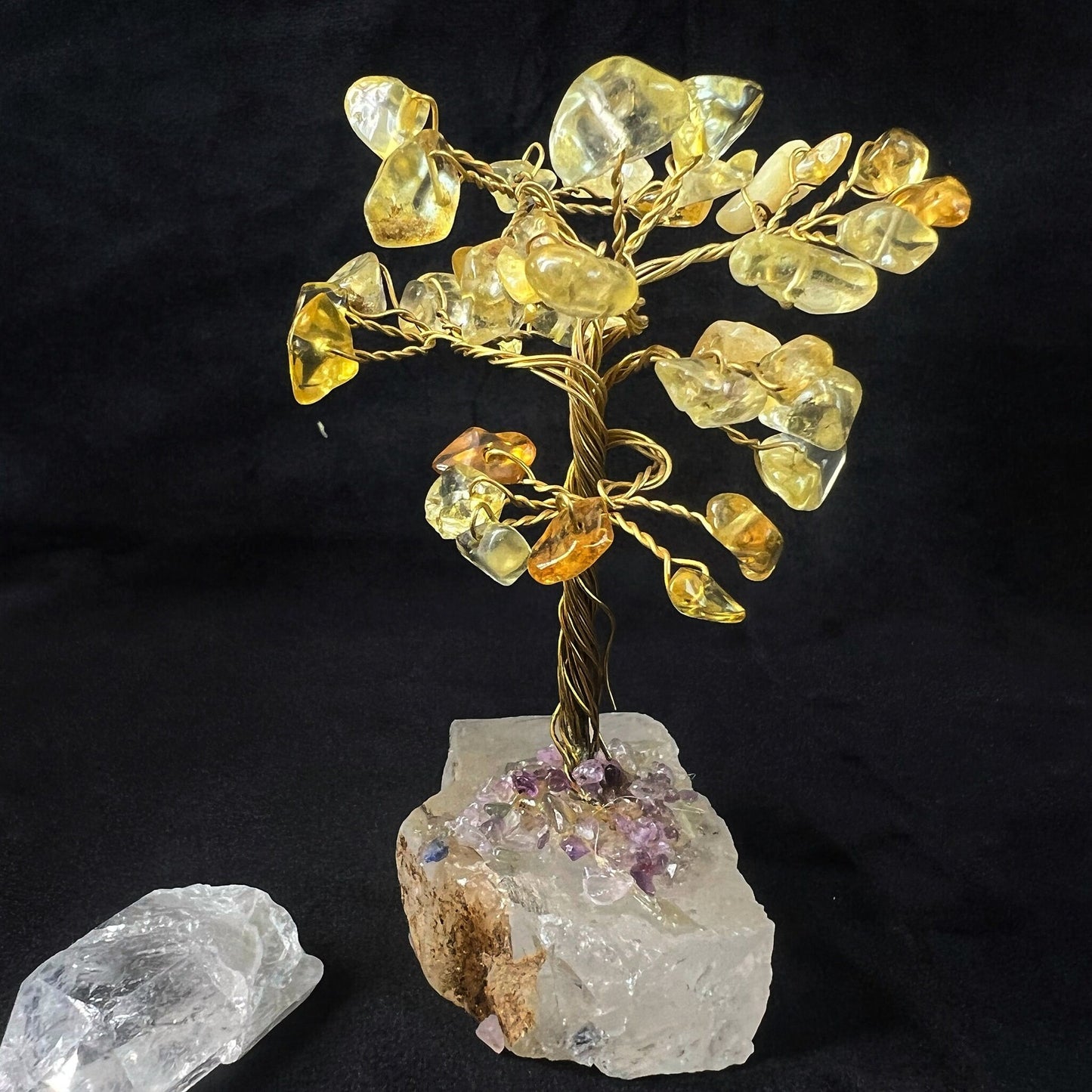 Crystal Tree of Life for Wealth and Good Fortune