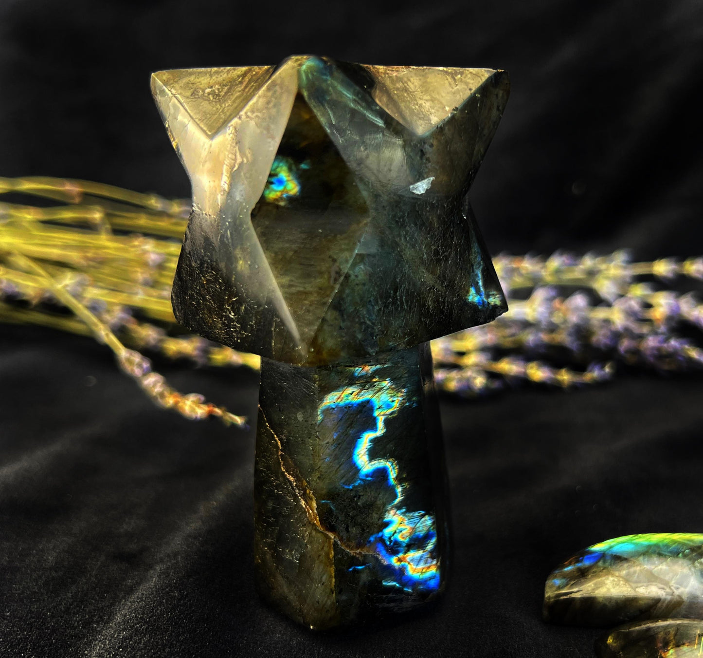 Labradorite Crystal Scepter